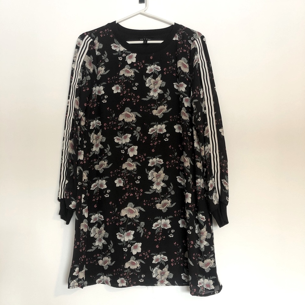 As U Wish long sleeve dress size M